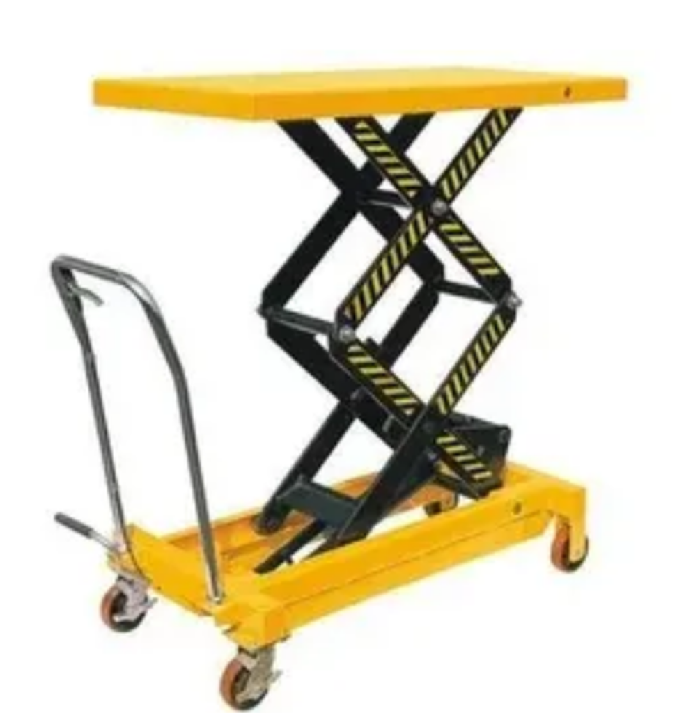Scissor lift table